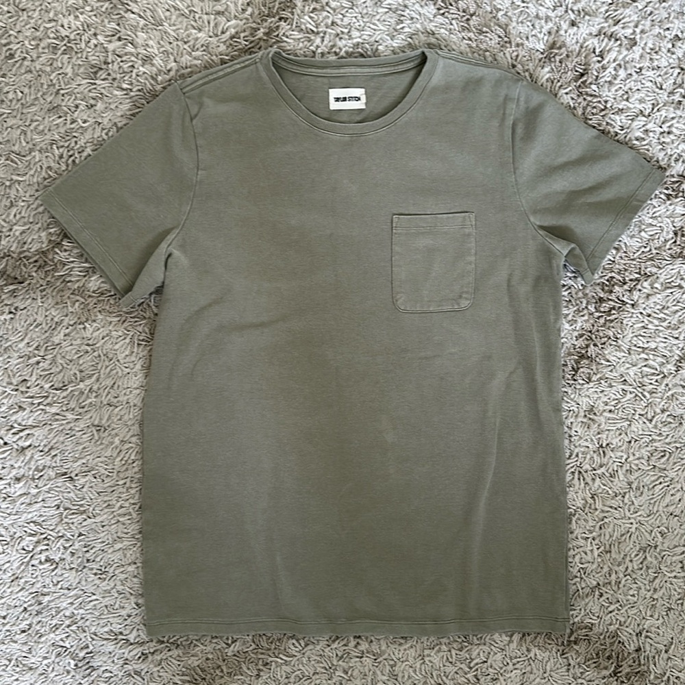 Taylor Stitch Heavy Bag T-Shirt - Large (42) - Green